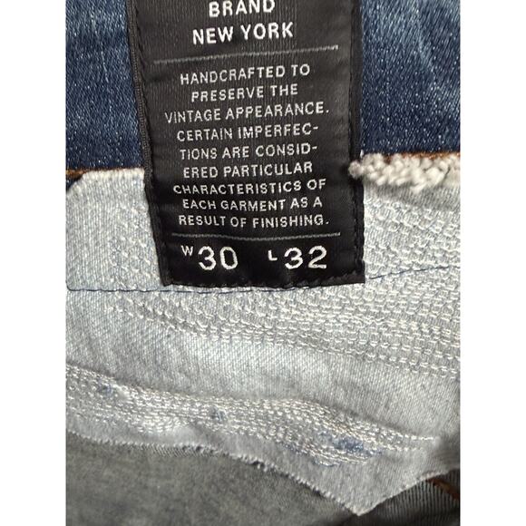 NEW Cult of Individuality Mens Heritage Denim Distressed Jeans 30 X 32 Skinny - Picture 5 of 5